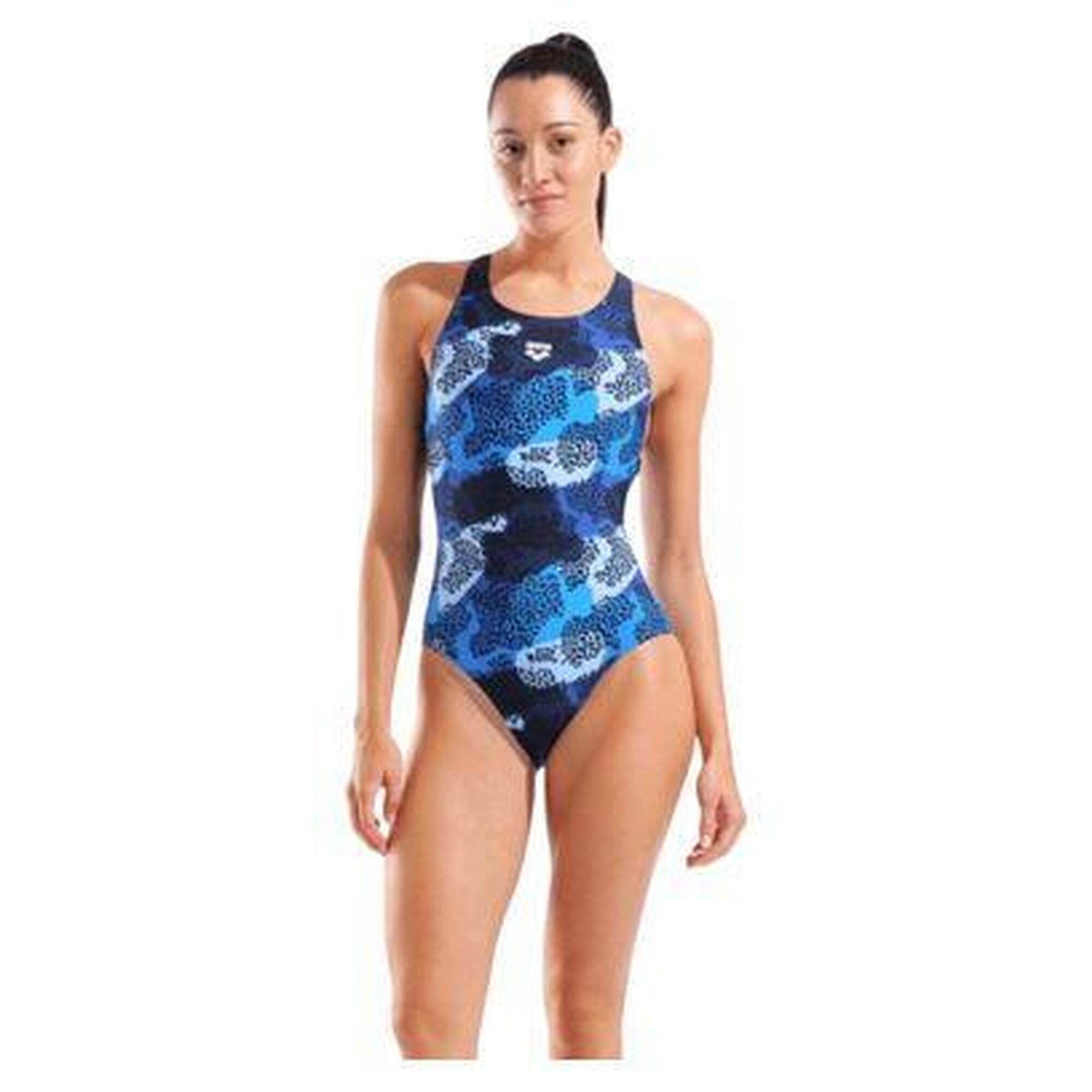 ARENA Dámské plavky arena Feel Camo V Back