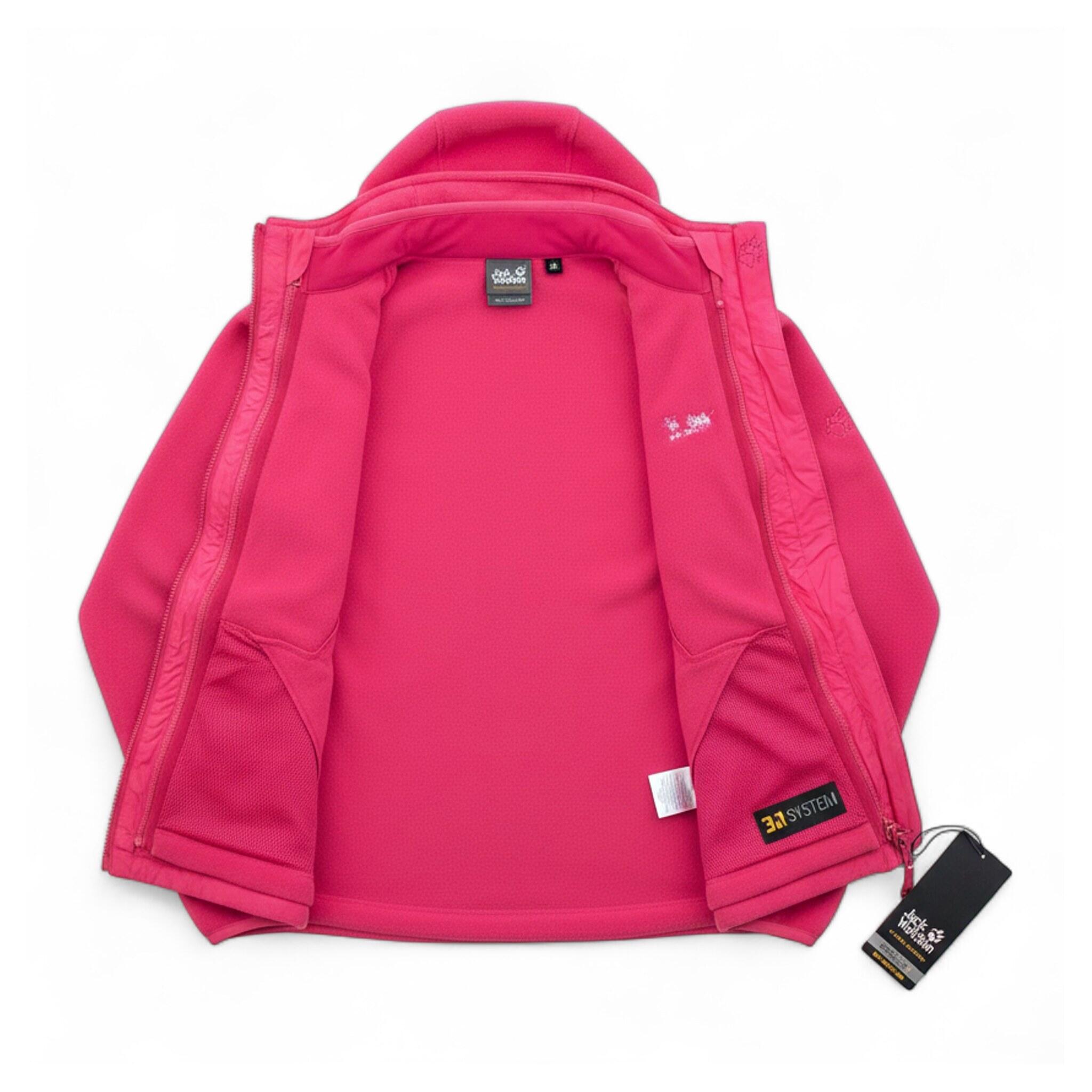 Fleecejacke Glen Dale Kids in Rosa 3/5