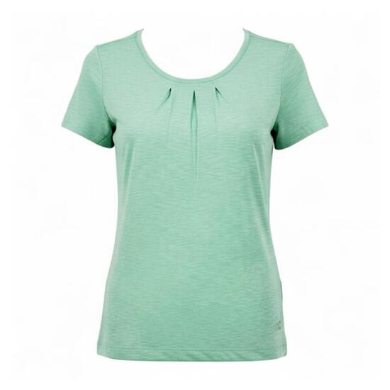 T-Shirt Travel Drape Damen Shirt T-Shirt Sportshirt Funktion in Grün