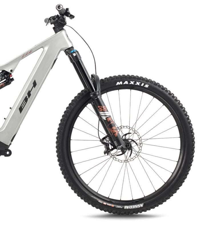 Bicicleta eléctrica Mtb Bh Ilynx+ Nx Enduro Carbon 9.6 (2026)blanco-naranja 2/3