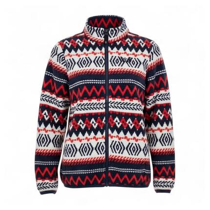 Fleecejacke Nordic Jacket Kids in Schwarz