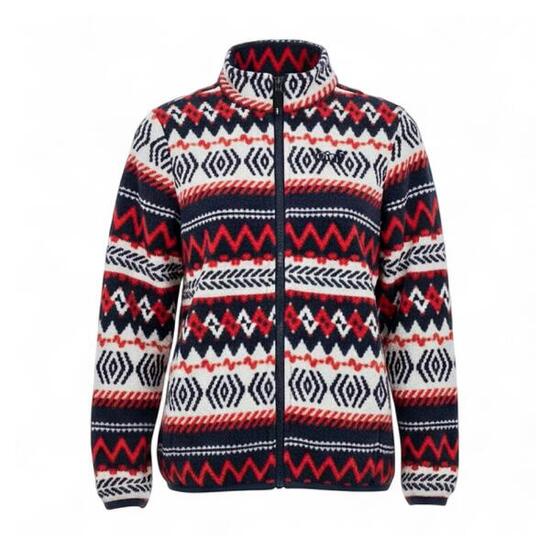 Fleecejacke Nordic Jacket Kids in Schwarz