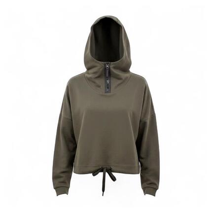 Sweatshirt Mercury Hoody Damen Sweatshirt Kapuzenpullover in Grün