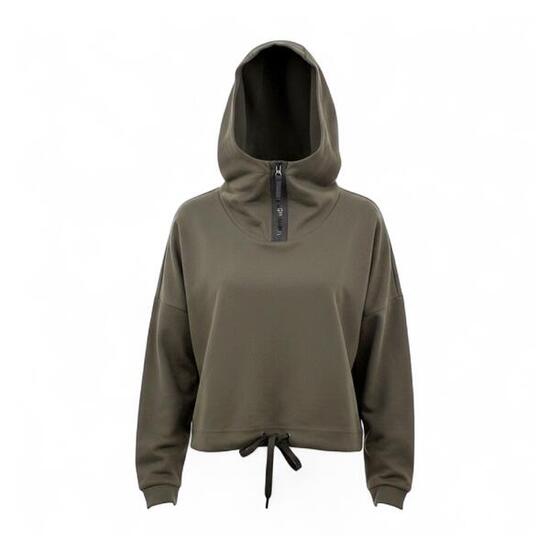 Sweatshirt Mercury Hoody Damen Sweatshirt Kapuzenpullover in Grün