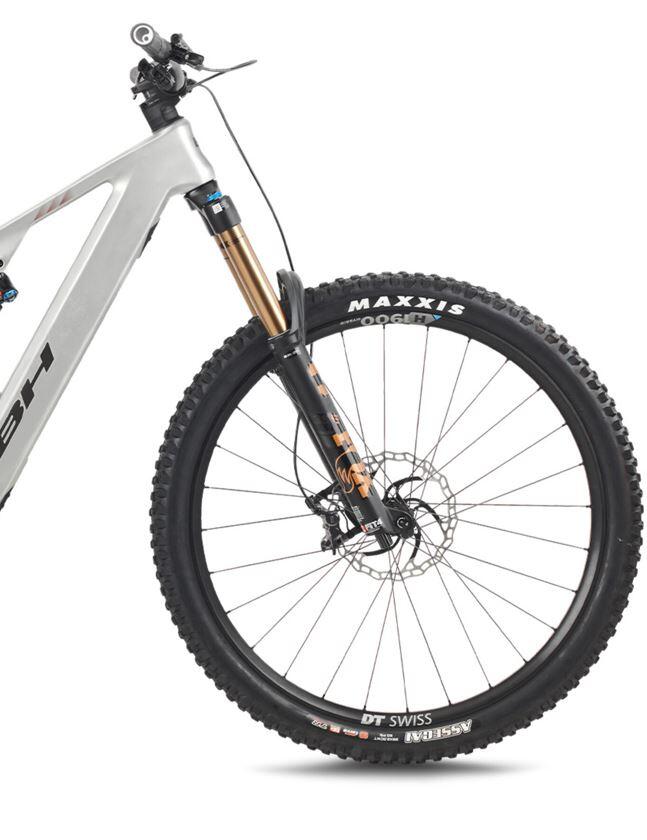Bicicleta eléctrica Mtb Bh Ilynx+ Nx Enduro Carbon 9.8 (2026)blanco-naranja 2/3