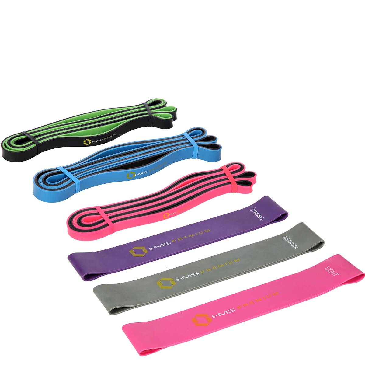 HMS Set fitness gum PREMIUM GU04 GU06 PRO