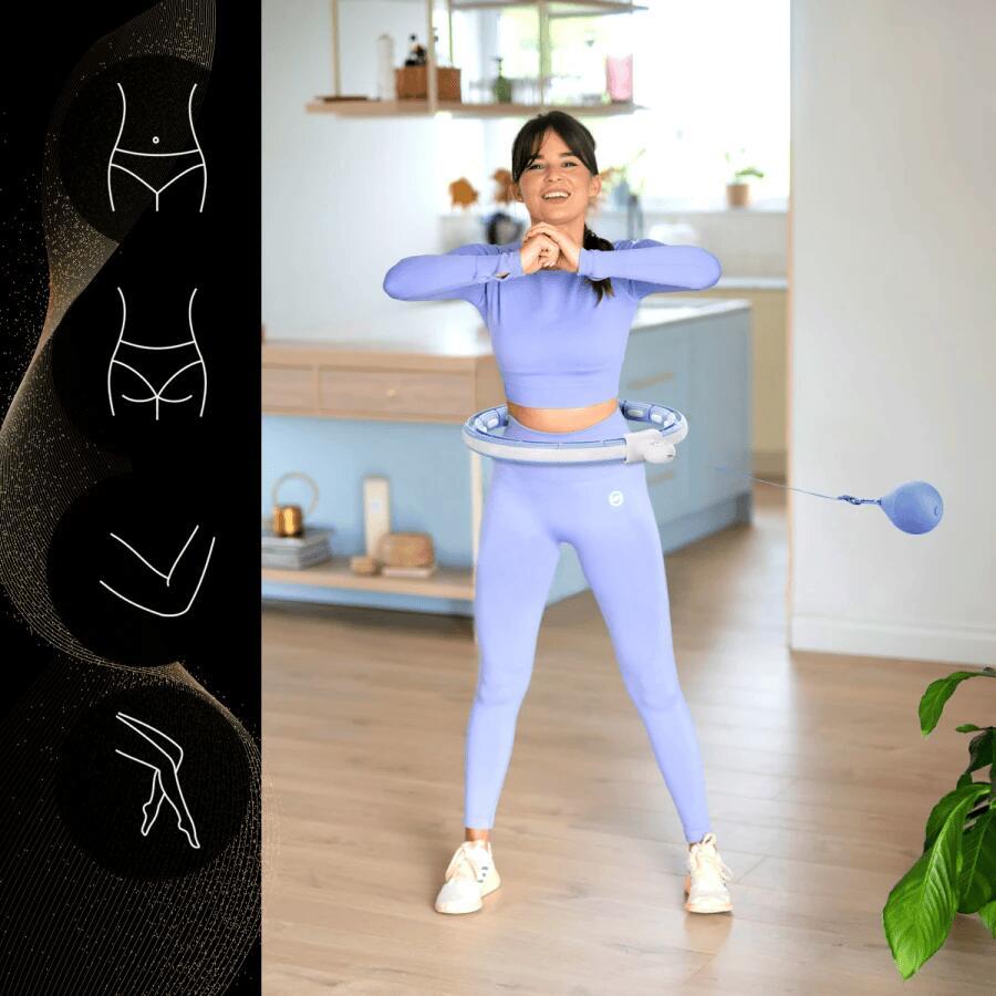 Hula hoop - Aimants & Poids - Bleu 3/7