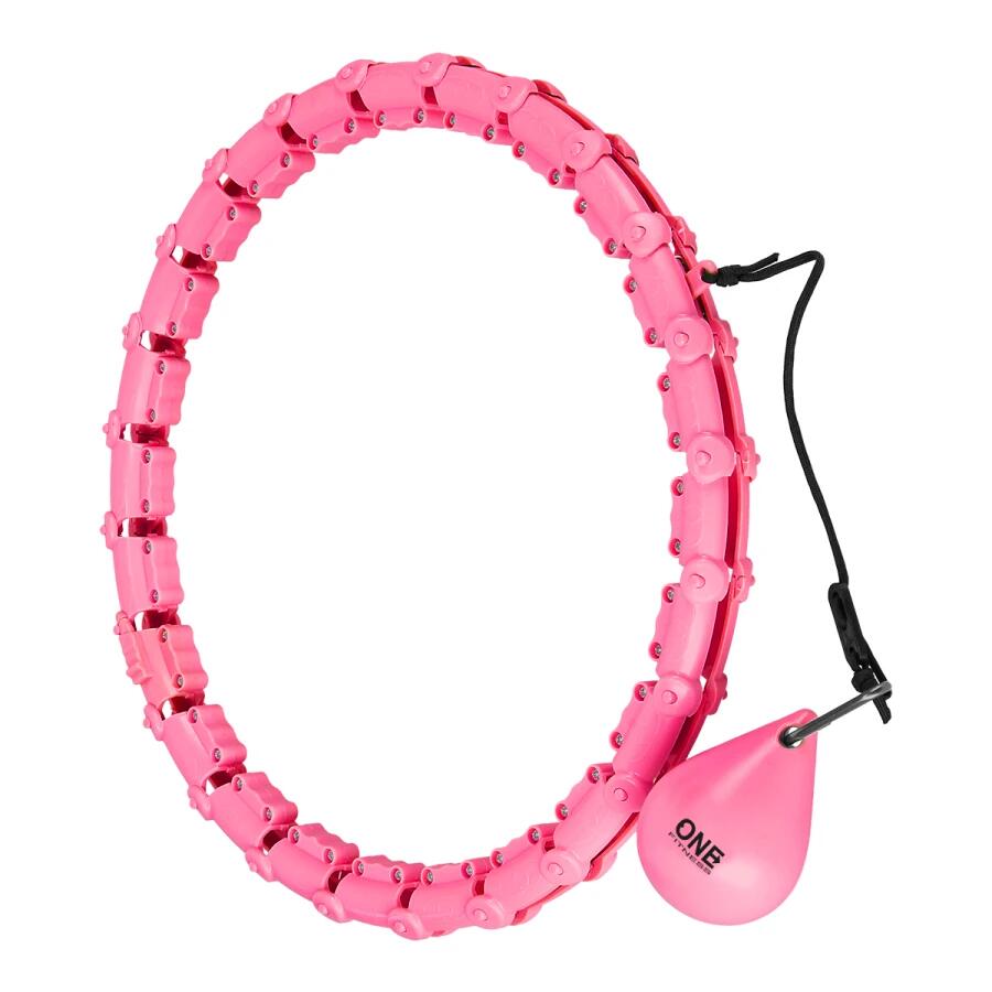 ONE Fitness Hula Hoop - Różowy 5/7