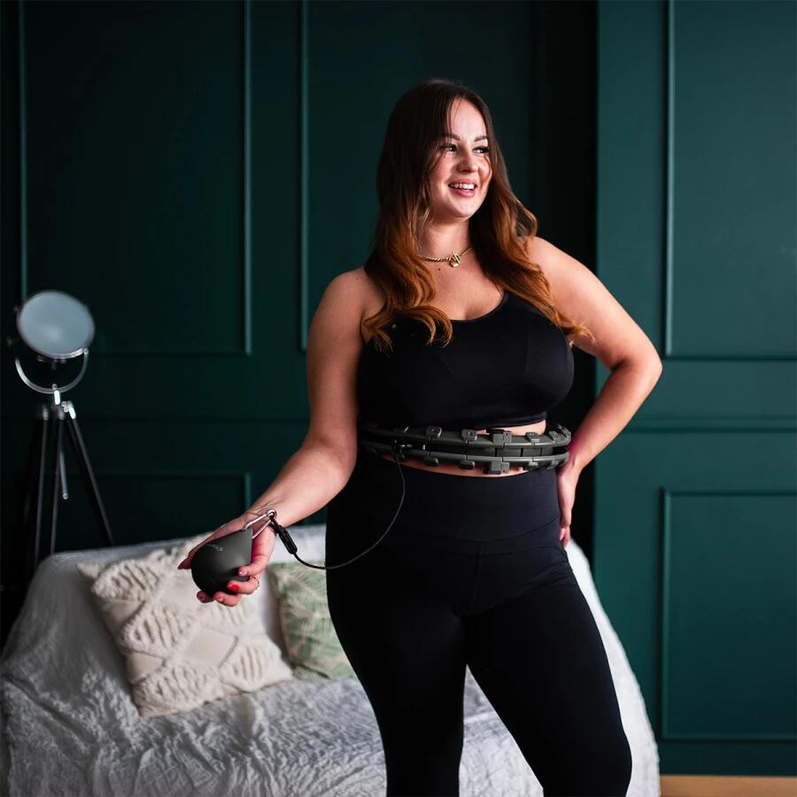 Hoelahoep Plus Size - Zwart - 1,7 kg 7/7