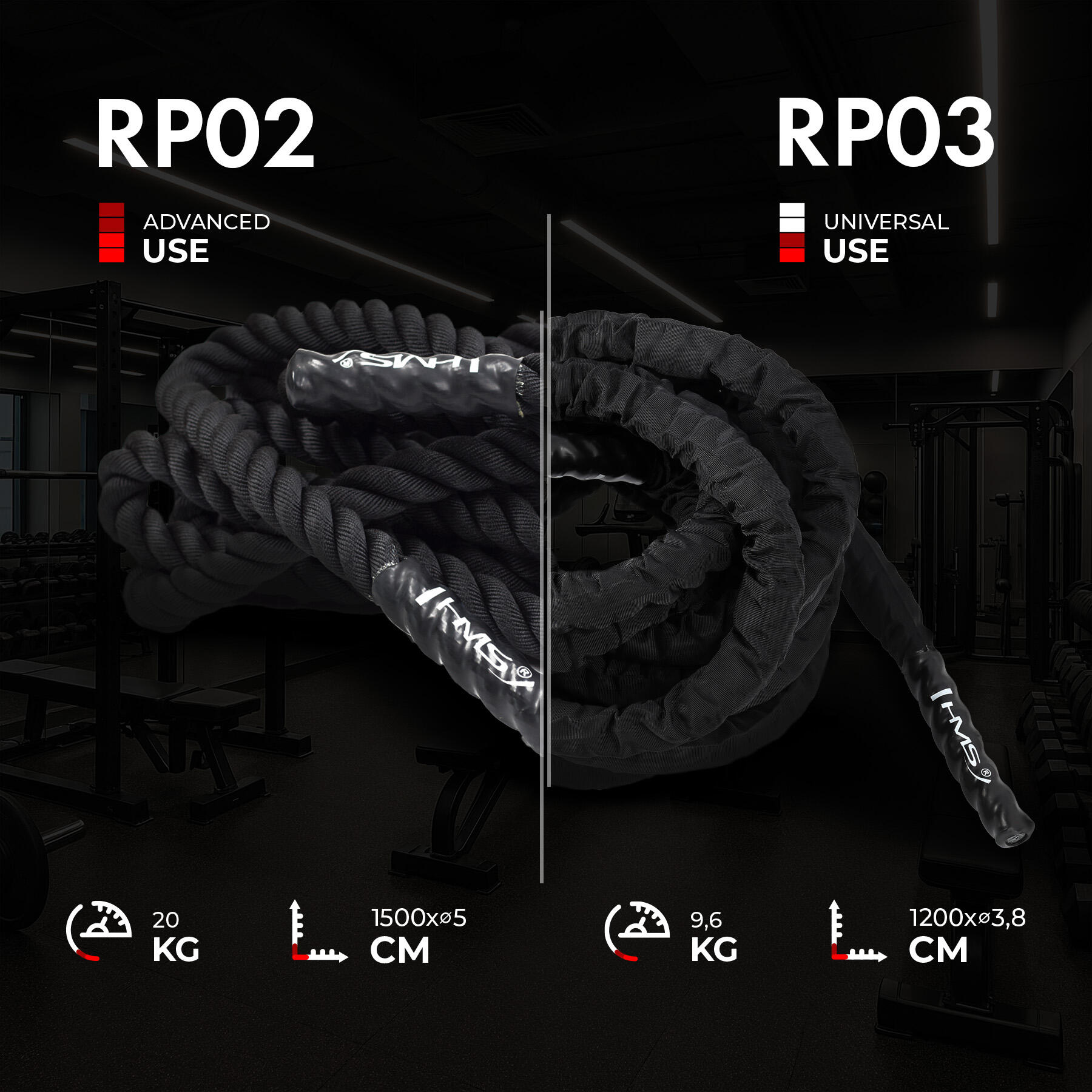 Battle Rope - 15 m - 20 kg 3/7