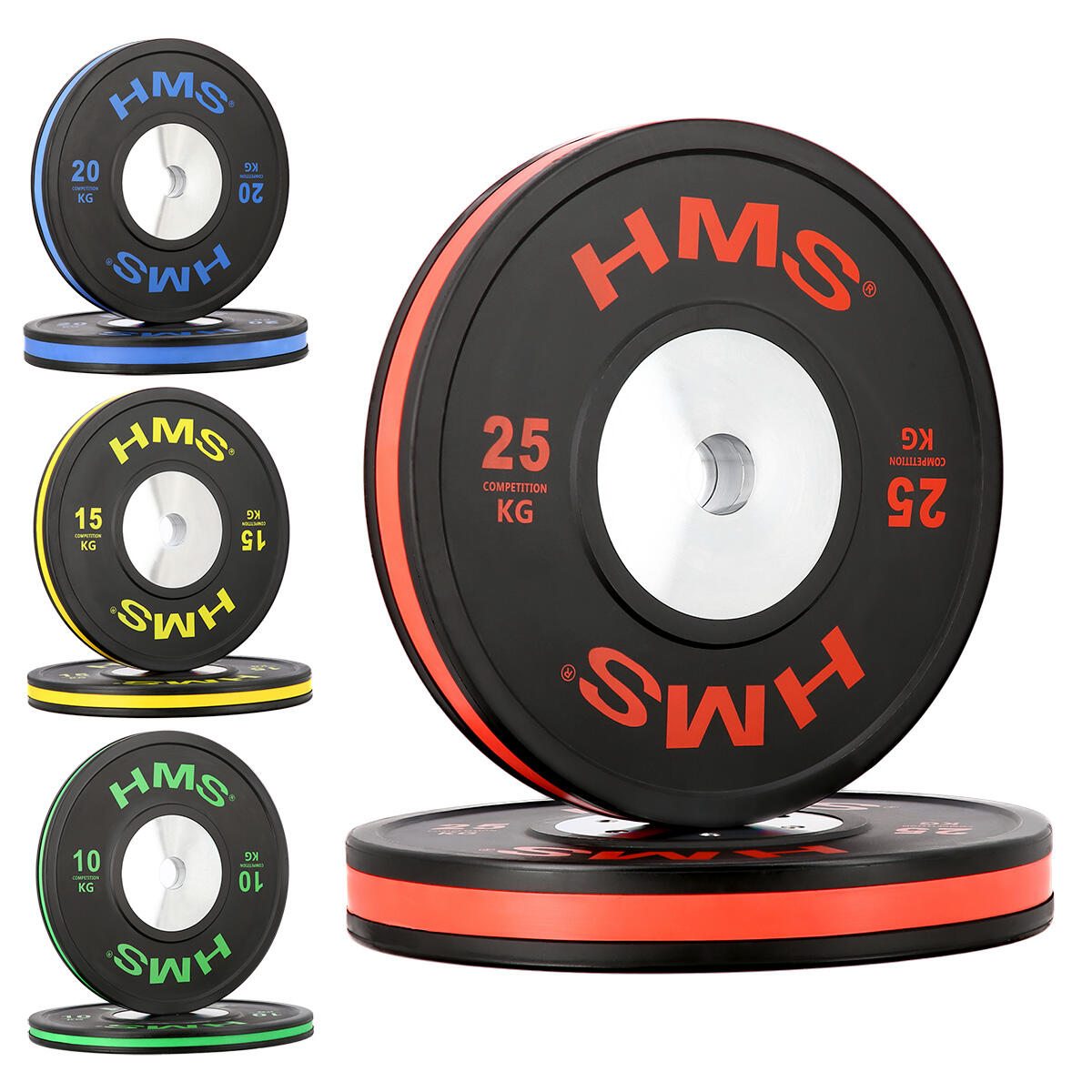 Olympische Bumper Plate Set - 140 kg 2/7
