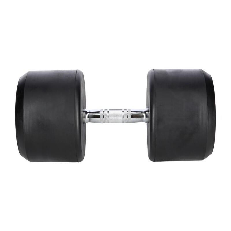 Gantere oțel cromat 1–70 kg mâner striat fitness profesional HMS HG PRO
