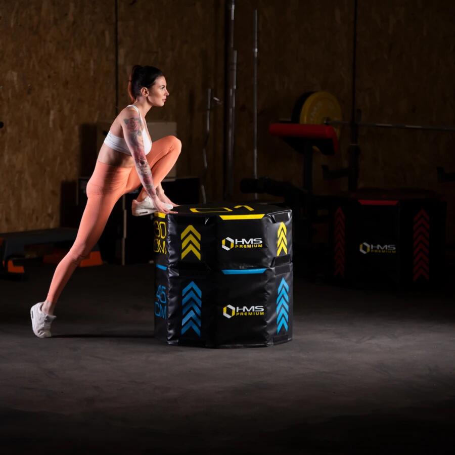 Set Premium Octogone Soft Plyobox - Set de 3 3/7