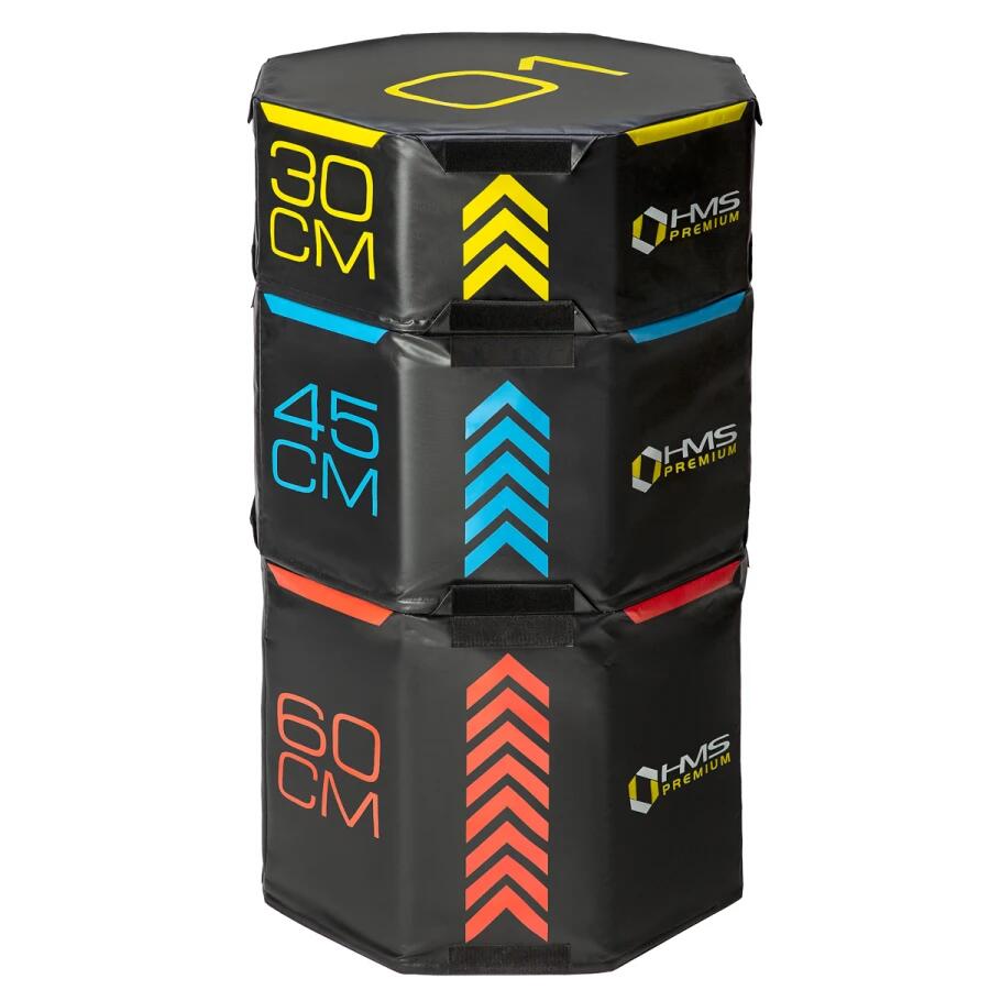 Set Premium Octogone Soft Plyobox - Set de 3 2/7