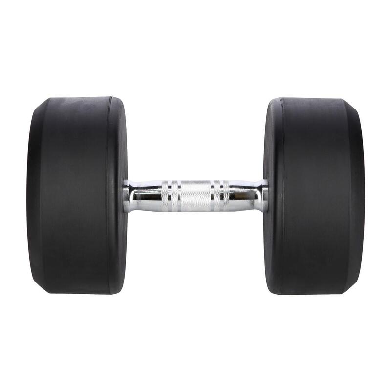 Gantere oțel cromat 1–70 kg mâner striat fitness profesional HMS HG PRO