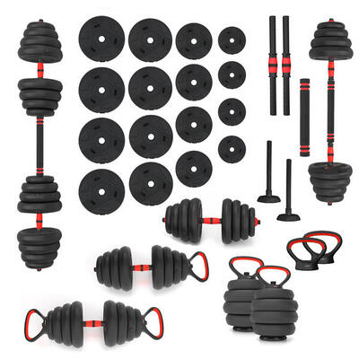 6-in-1 krachttraining set - 30 kg