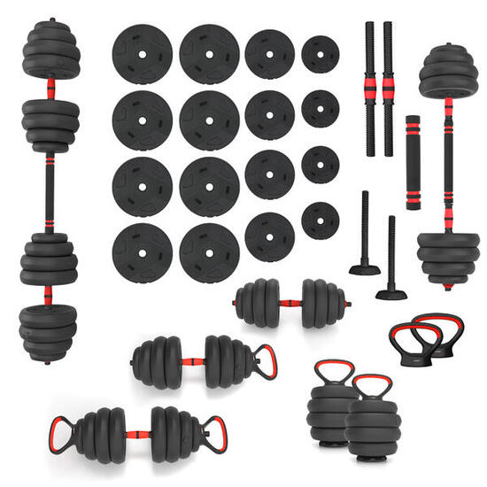 Set d'entraînement de force 6-en-1 - 40 kg