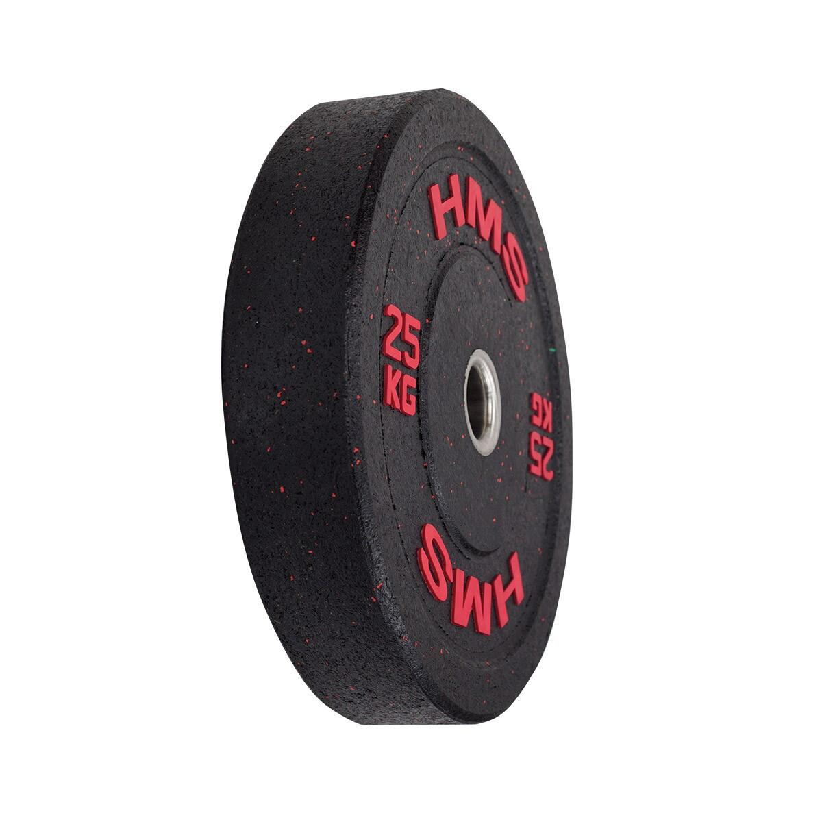 Bumper Plate - Olympische Halterschijf - 25 kg - Grijs 3/6