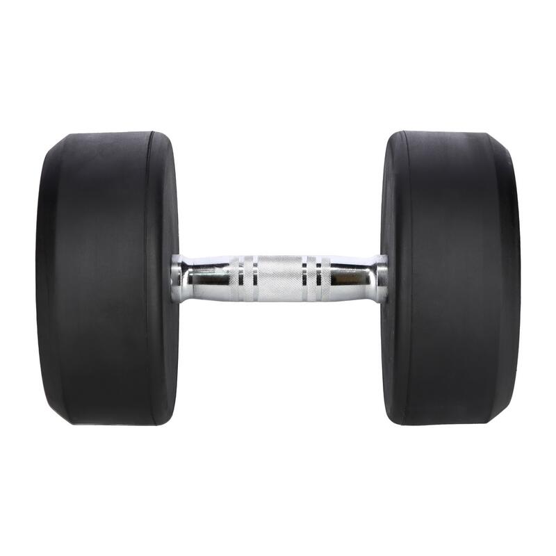 Gantere oțel cromat 1–70 kg mâner striat fitness profesional HMS HG PRO