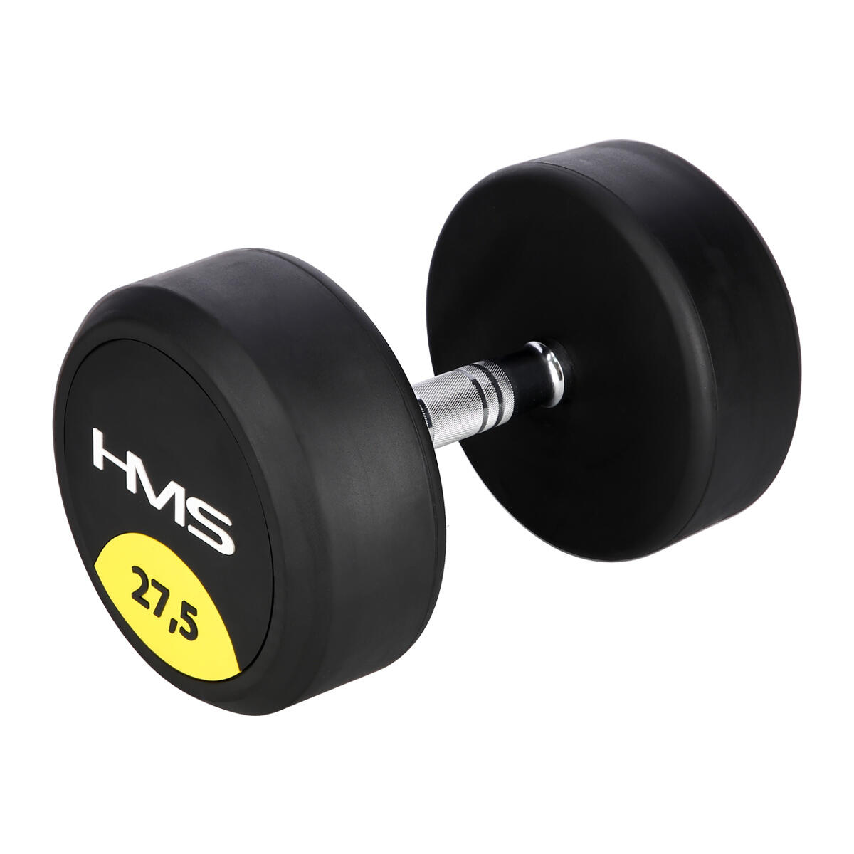 Gantere oțel cromat 1–70 kg mâner striat fitness profesional HMS HG PRO