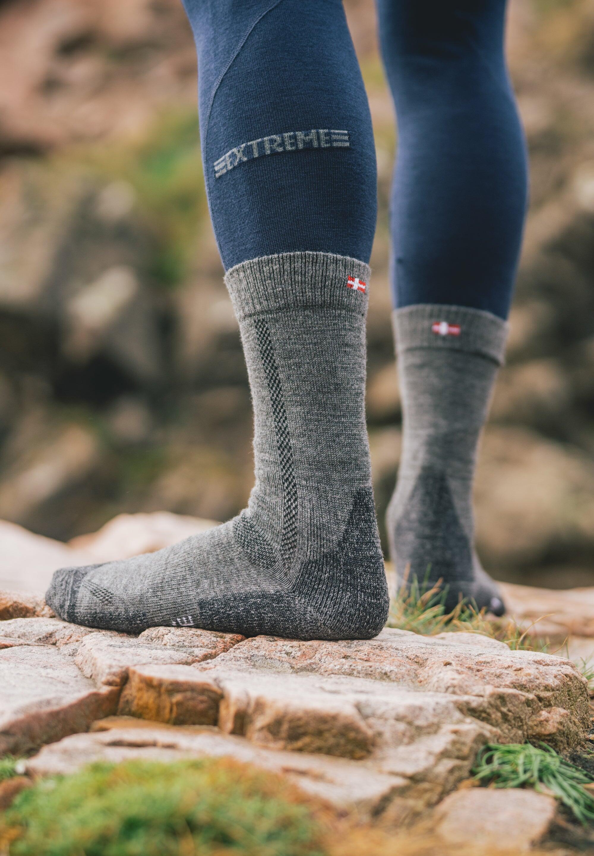 Calcetines de senderismo 3 pares Lana Merino Antiampollas Unisex 4/5