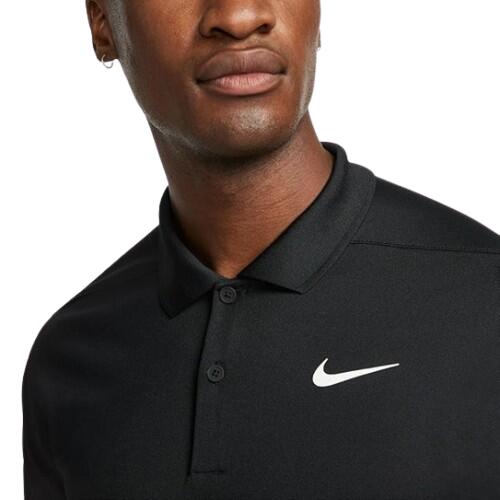 Polo da golf Nike Dri-Fit Victory da uomo, colore nero 3/5