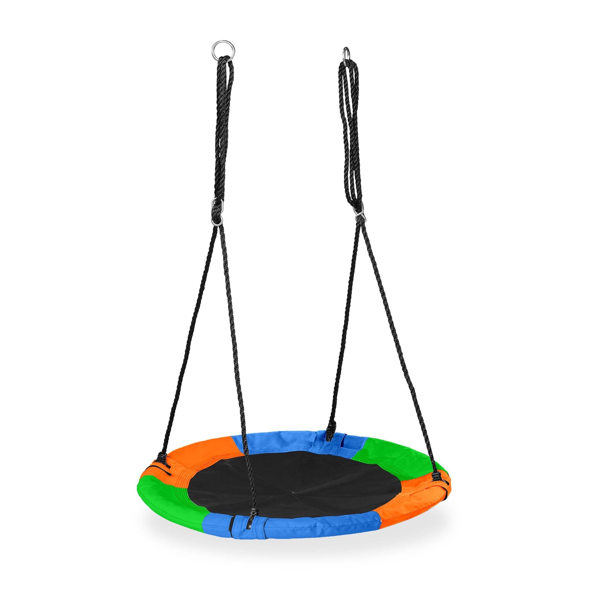SEDCO Závěsná houpačka SEDCO KSW100 ČAPÍ HNÍZDO TRICOLOR - 100 cm