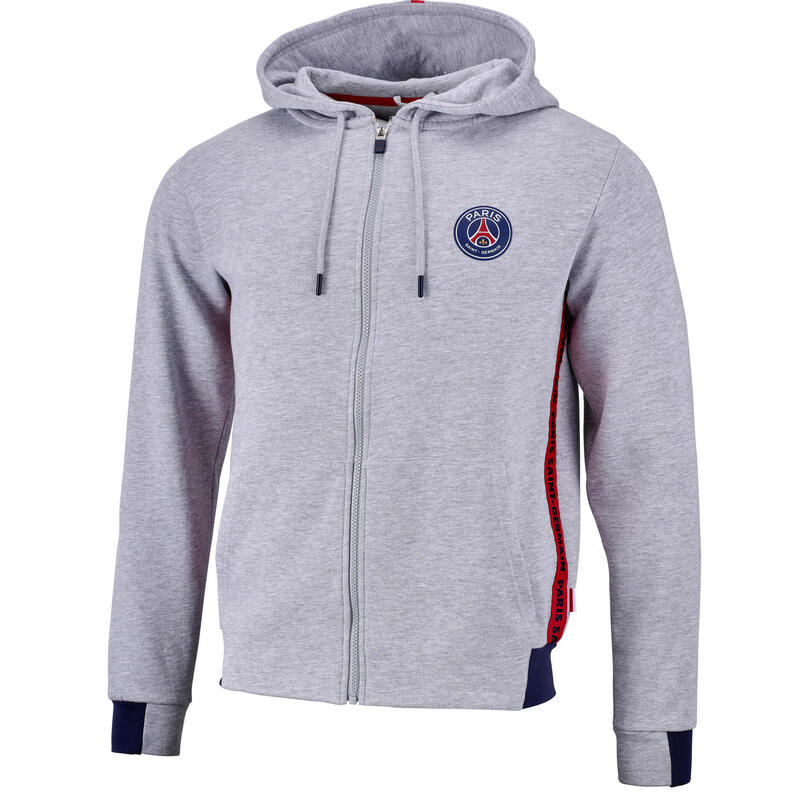 Sweat capuche zippé PSG - Collection officielle PARIS SAINT GERMAIN