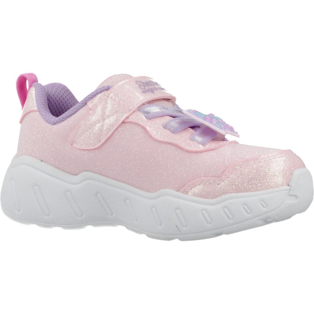 Chaussures pour fille Skechers S light lil butterfly rose 5/5