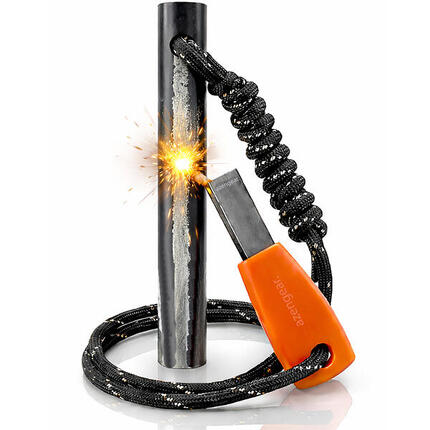 Pierre à Feu de Survie, Firesteel, Barre Magnésium Allume-feu Camping, Bushcraft