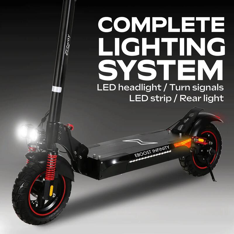 EBOOST INFINITY trotinetă electrică — 25 km/h, 40 km autonomie