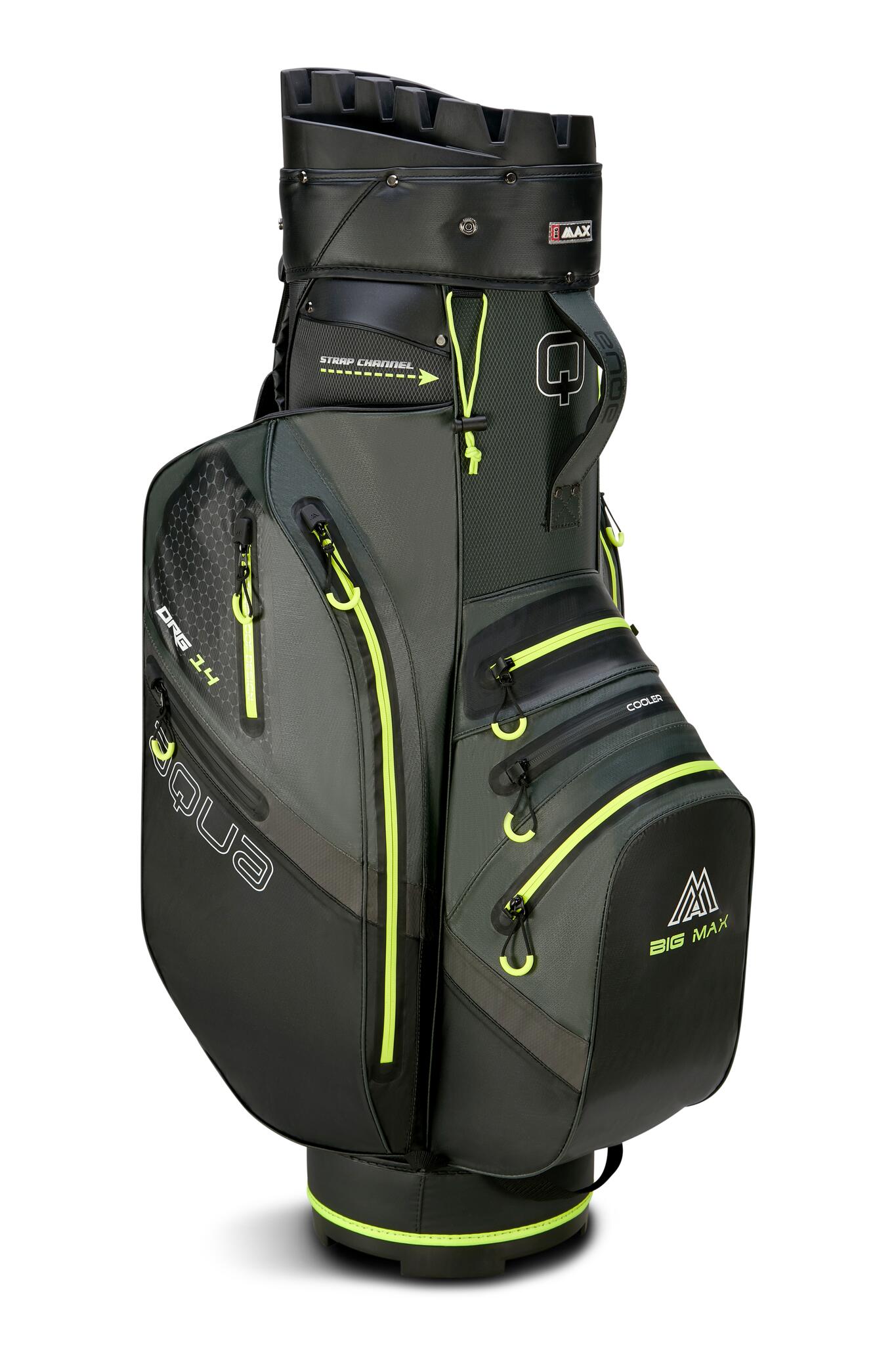Aqua Silencio 4 - Waterdichte Golftas - Cartbag - Groen 5/7