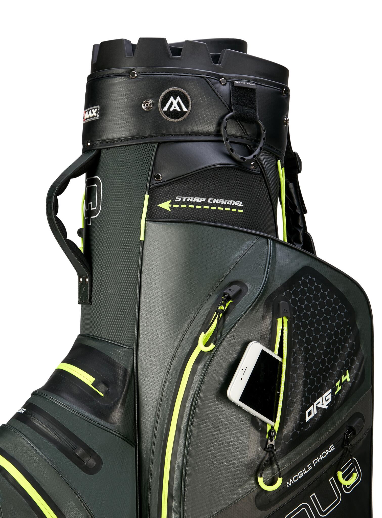 Aqua Silencio 4 - Waterdichte Golftas - Cartbag - Groen 4/7