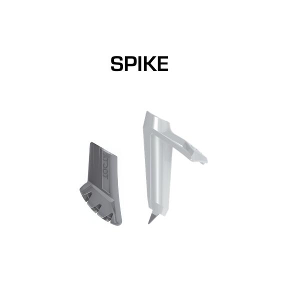Bâtons de marche nordique Tactil C20 Jade Slim Spike 105 2/5