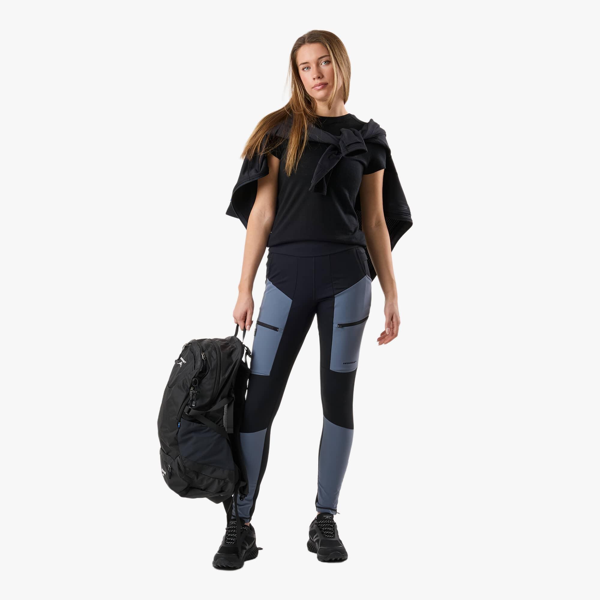 Pantalon randonnée femme déperlant respirant Trondheim Trekking Tights 3/9
