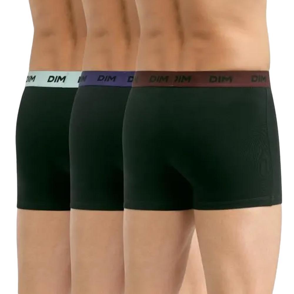 Dim Mix & Colors - Pack de 3 Bóxers para Hombre (Negro/Azul Marino) 2/7