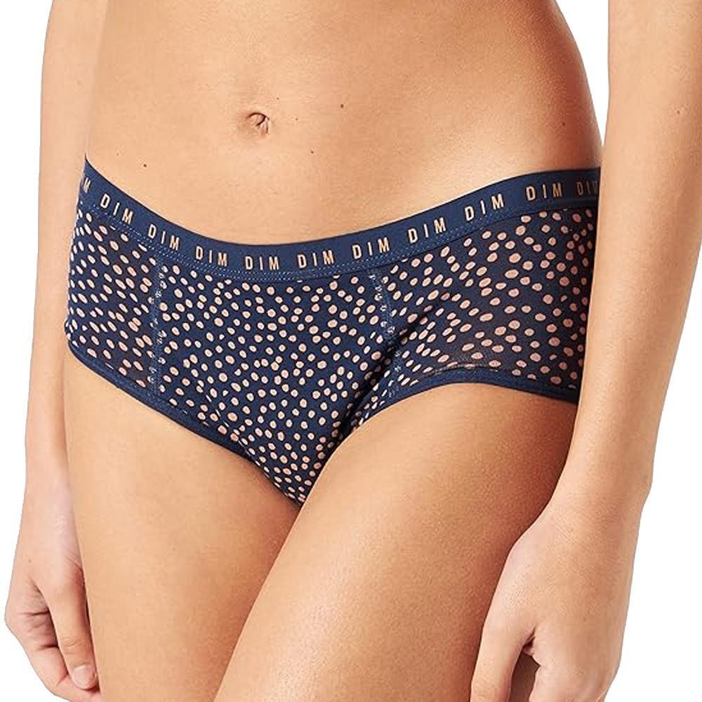 DIM Women's Reusable Period Boxer Shorts - Medium Flow Navy