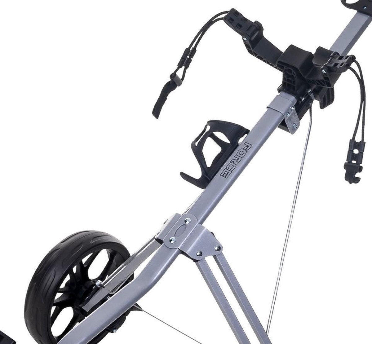 Fastfold Force 3 wiel Golftrolley Zilver 5/5