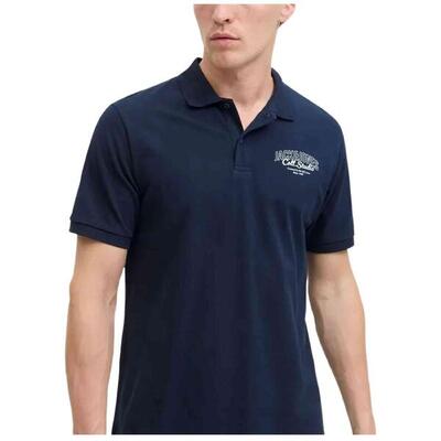Korte mouw poloshirt jack&jones model 12279105-skycaptain voor mannen