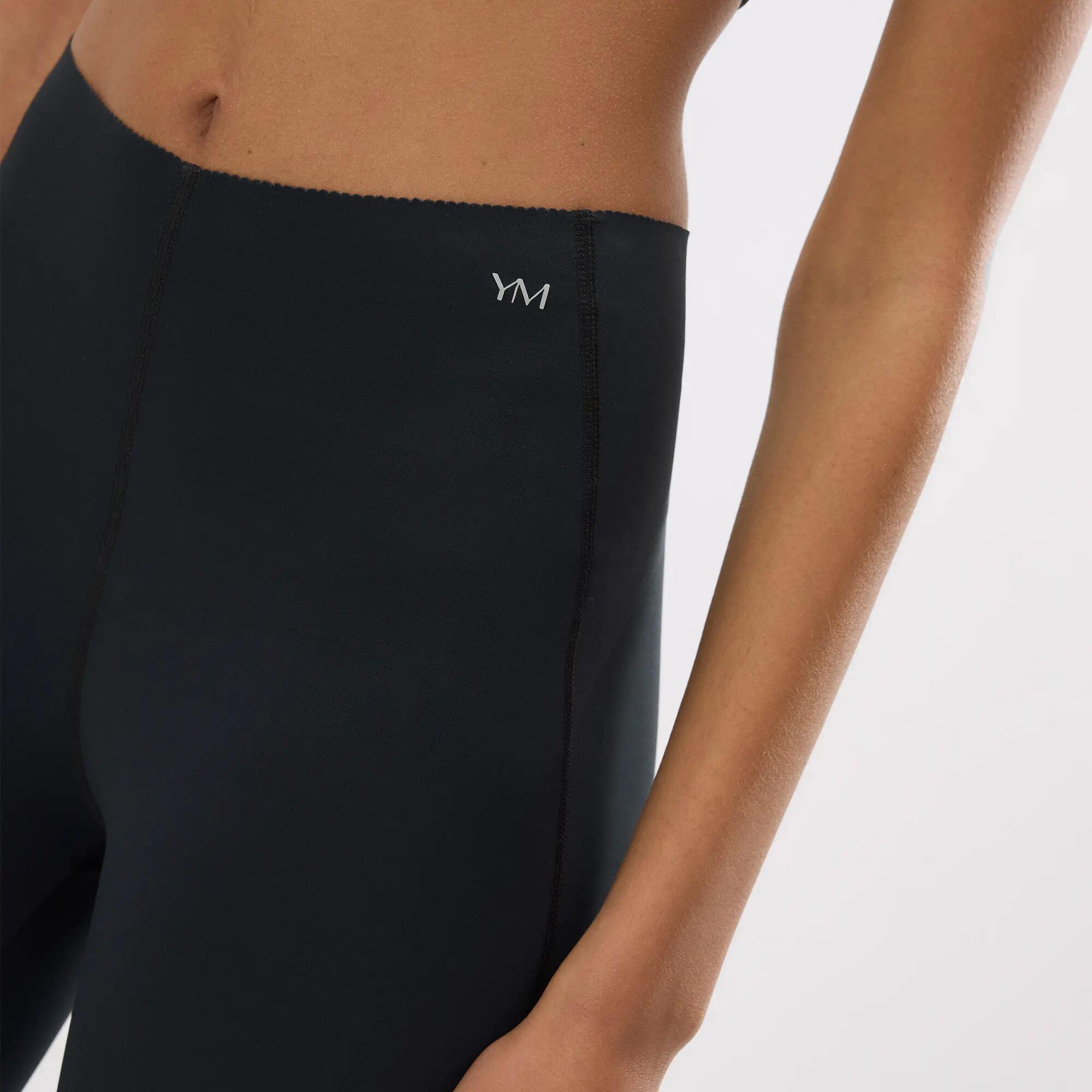 Legging de sport long et compressif noir à ventre plat 4/7