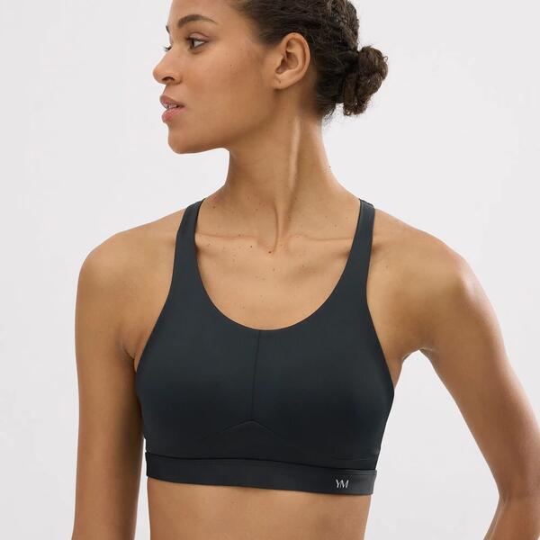 YSABEL MORA Sujetador deportivo Compressive alto impacto tirantes regulables negro