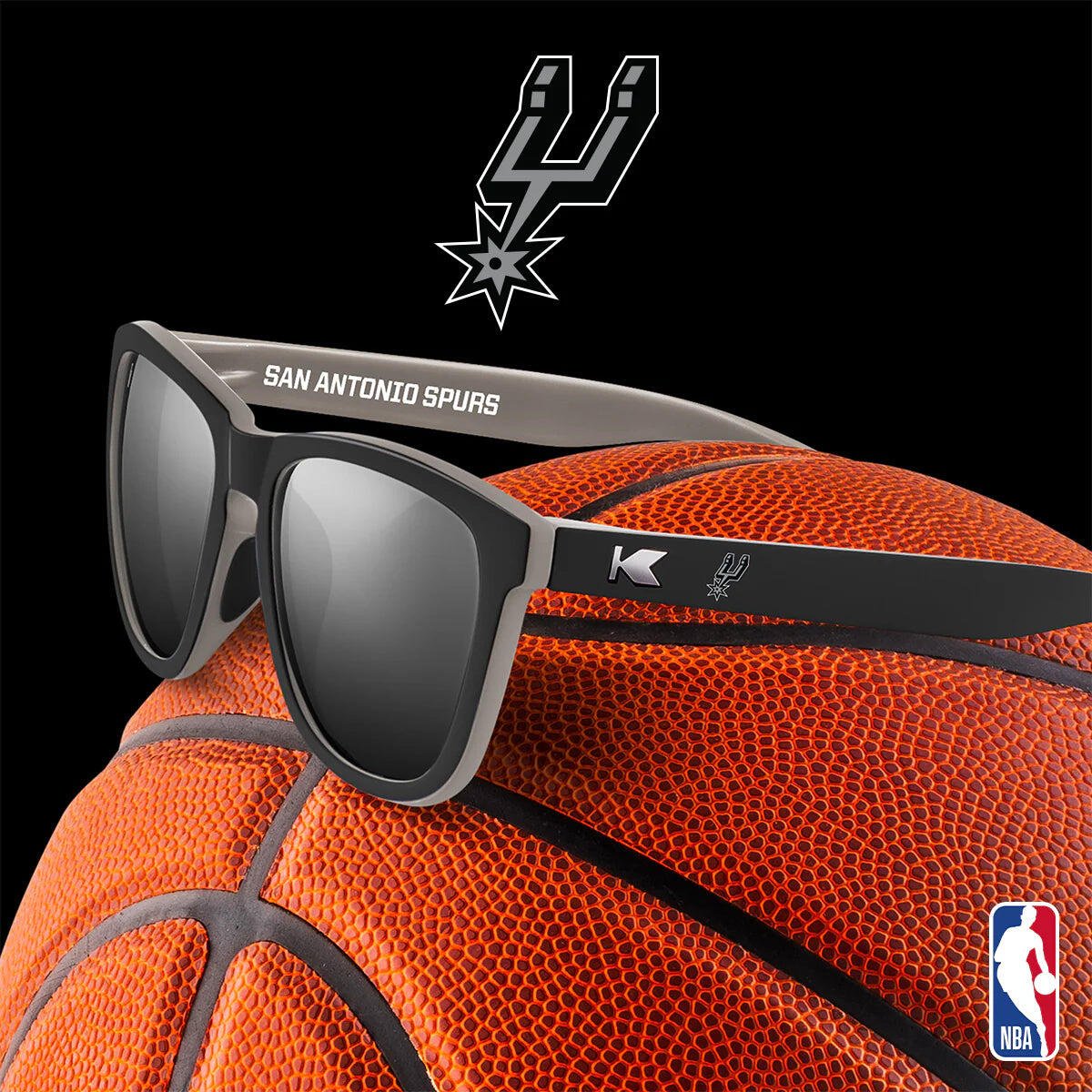 Zonnebril voor volwassenen - Categorie 3 gepolariseerd - NBA San Antonio Spurs 7/7