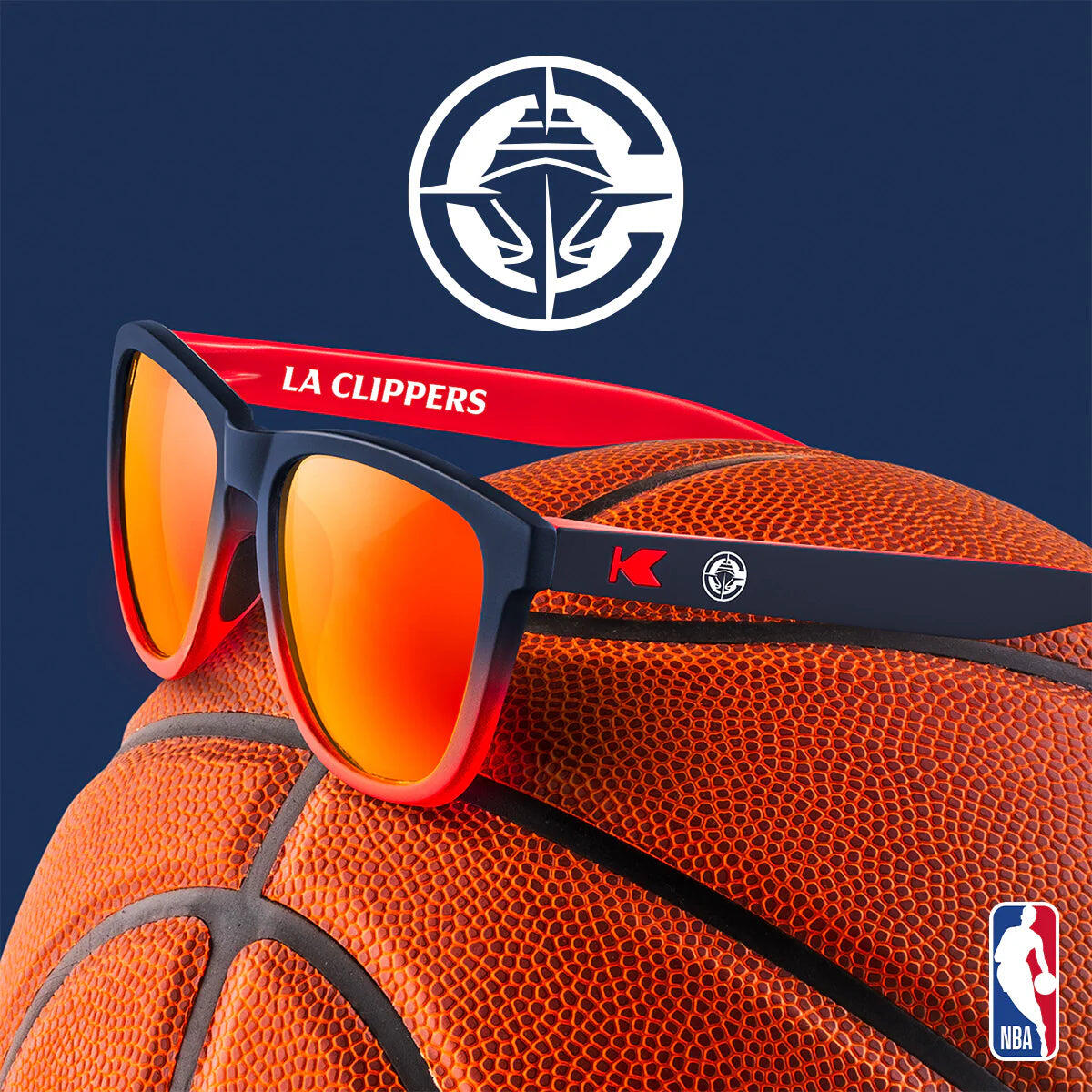 Erwachsenen-Sonnenbrille - Kategorie 3 polarisiert - NBA LA Clippers 7/7