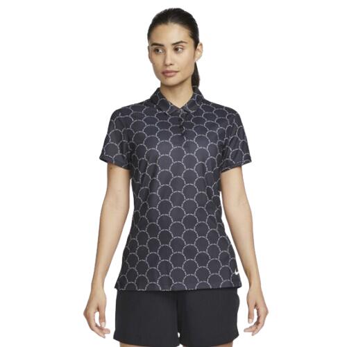 Polo da golf Nike Dri-Fit Victory da donna, nera 2/4