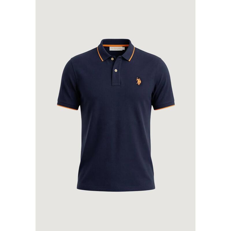 Tricou polo BLACK  BĂRBAŢI