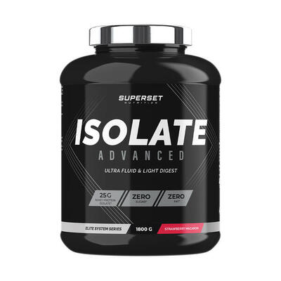 Wei-isolaat - zero isolate advanced (1,8kg) - chocolade