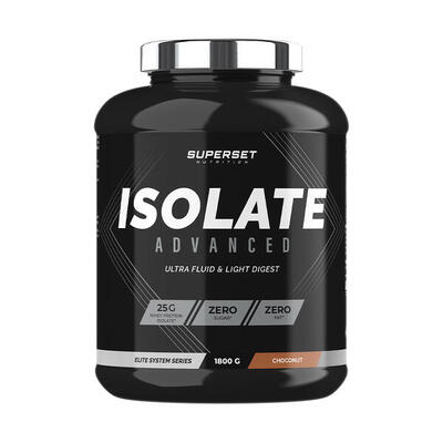 Wei-isolaat - zero isolate advanced (1,8kg) - chocolade
