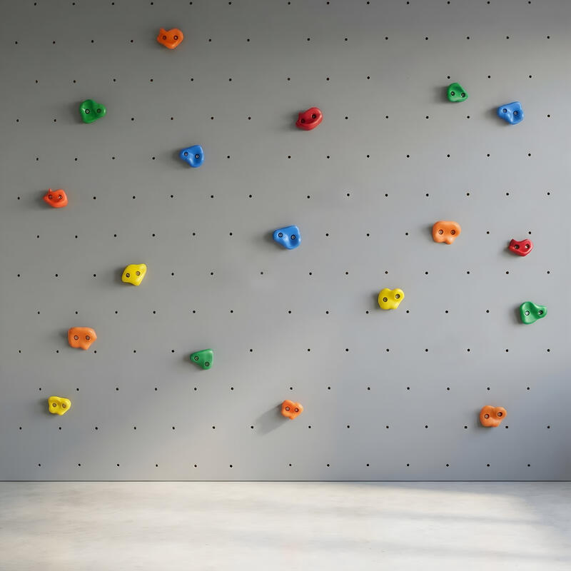 Mânere din plastic pentru alpinism M 5 buc culoare