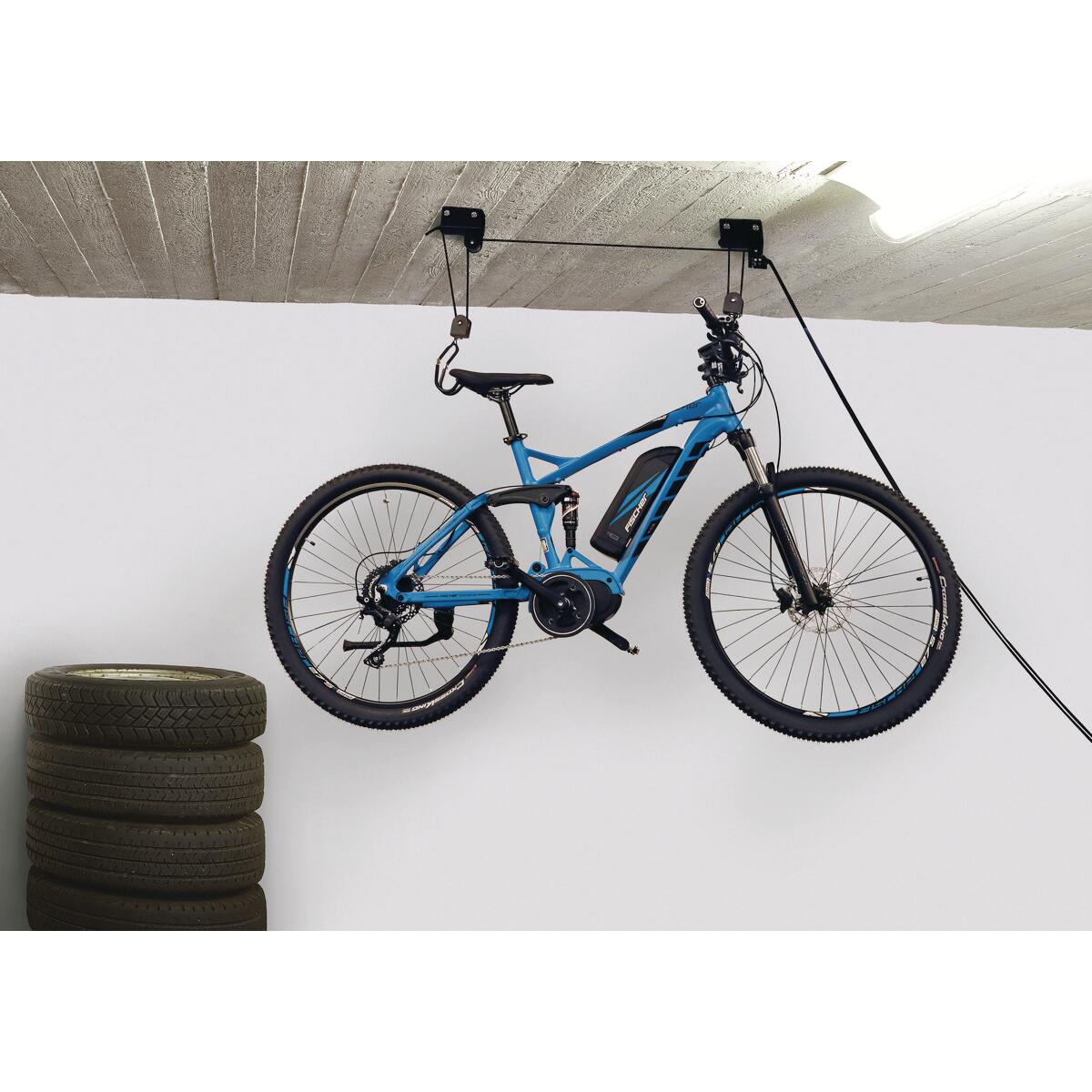 FISCHER Fahrradlift Profi Plus 57kg Tragkraft 7/7