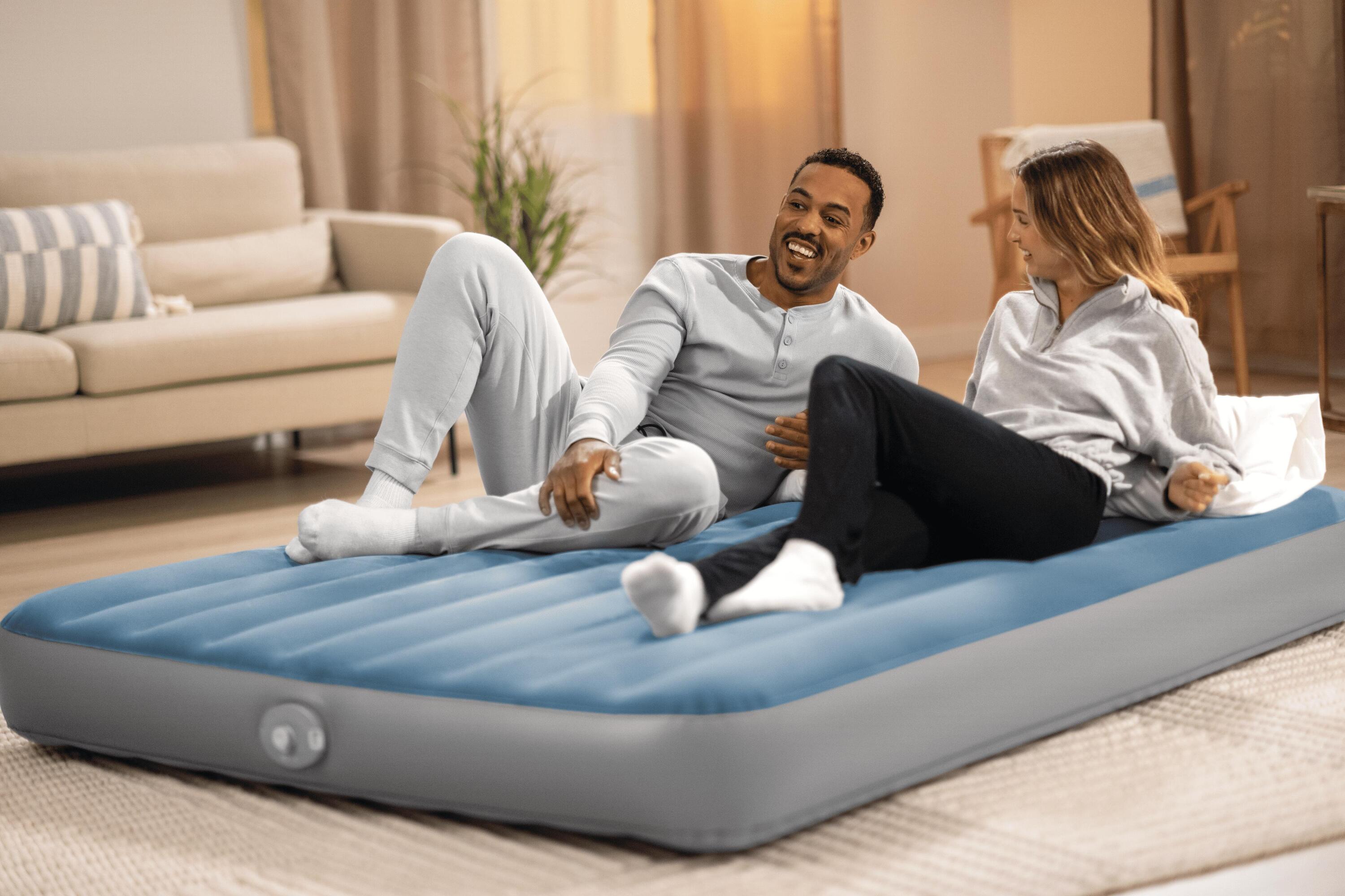 Intex 64189NP - Materasso Gonf Matrimoniale Prestige Downy con Pompa 152x203x25 2/7